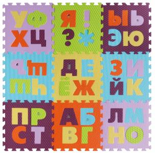 Игровой коврик  пазл Русский алфавит (9 деталей) ЯиГрушка