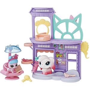 Игровой набор Littlest Pet Shop Салон красоты Hasbro
